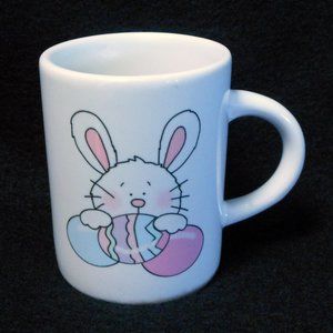 3 Oz Mini MUgs Easter Bunny Design, set of 3